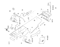Chassis, Footrest, And Rear Bumper Assembly
