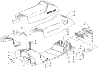 Gas Tank, Seat, And Taillight Assembly