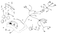 Headlight, Instruments, And Wiring Assemblies