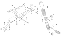 Rear Suspension Front Arm Assembly