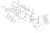 Rear Suspension Front Arm Assembly