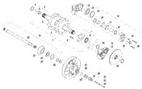 Drive Train Shafts And Brake Assemblies