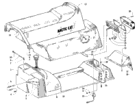 Gas Tank And Seat Assemblies