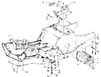 Front Frame And Footrest Assembly
