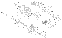 Drive Train Shafts And Brake Assemblies