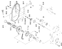 Drive/Reverse Dropcase Assembly