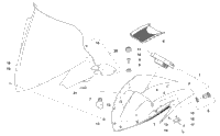 Windshield And Instruments Assemblies