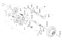 Drive Train Shafts And Brake Assemblies