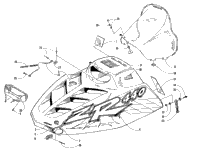 Hood And Windshield Assembly