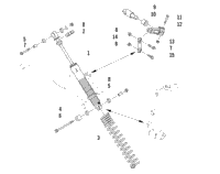 Shock Absorber And Sway Bar Assembly