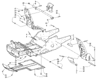 Front Frame And Footrest Assembly