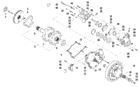 Drive Train Shaft And Brake Assemblies