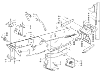 Chassis, Footrest, And Rear Bumper Assembly