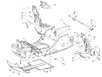 Front Frame And Footrest Assembly
