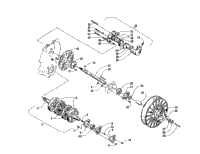 Drive Train Shafts And Brake Assemblies