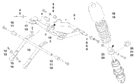 Rear Suspension Front Arm Assembly