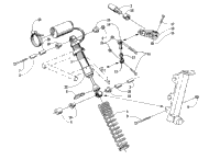 Shock Absorber And Sway Bar Assembly