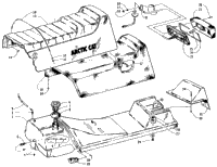 Gas Tank, Seat, And Taillight Assemblies