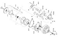 Drive Train Shafts And Brake Assemblies