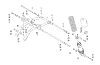 Rear Suspension Front Arm Assembly