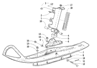 Ski And Spindle Assembly