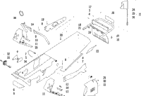 Chassis, Footrest, And Rear Bumper Assembly