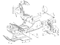 Front Frame And Footrest Assembly (Le-C And Le-R)