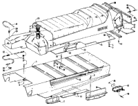 Tunnel, Gas Tank, And Seat
