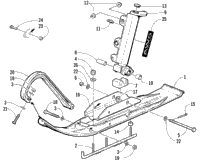 Ski And Spindle Assembly