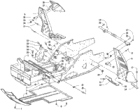 Front Frame And Footrest Assembly