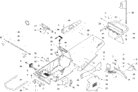 Chassis, Footrest, And Rear Bumper Assembly