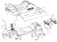 Gas Tank, Seat, And Taillight Assemblies
