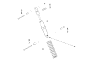 Front Suspension Shock Absorber Assembly