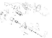 Electric Start - Starter Motor Assembly