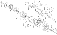Drive Train Shaft And Brake Assemblies