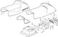 Rack, Seat, And Taillight Assembly