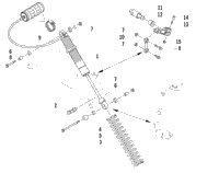 Shock Absorber And Sway Bar Assembly