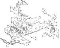 Front Frame And Footrest Assembly