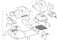 Gas Tank And Seat Assembly