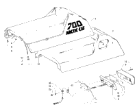 Seat And Taillight Assemblies