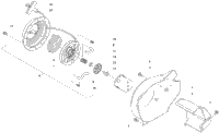 Recoil Starter And Air Shroud Assembly