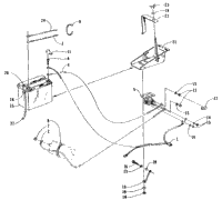 Battery, Solenoid, And Cables