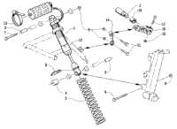 Shock Absorber And Sway Bar Assembly