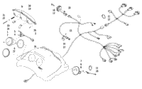 Headlight, Instruments, And Wiring Assemblies