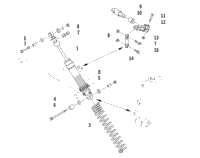 Shock Absorber And Sway Bar Assembly