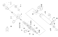 Rear Suspension Rear Arm Shock Absorber