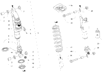 Front Suspension Shock Absorber Assembly