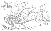 Front Frame And Footrest Assembly