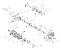 Drive Train Shafts And Brake Assemblies