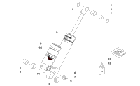 Rear Suspension Rear Arm Shock Absorber